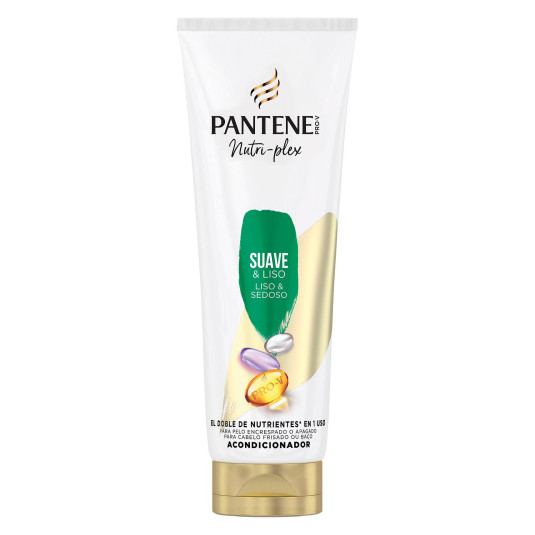 pante nutri-plex acondicionador suave & liso 325ml