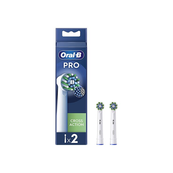 oral-b recambio 2 unidades cepillo pro cross action oral-b recambio 2 unidades cepillo pro cross action