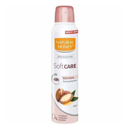 natural honey soft care desodorante spray 200ml