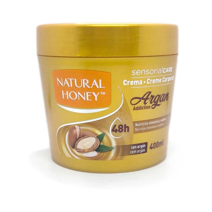 n.honey sensorial care crema corporal argan addiction 400ml