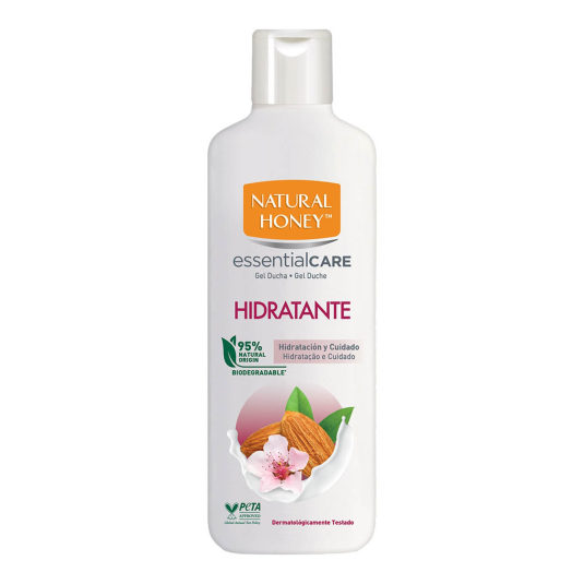 natural honey gel de ducha hidratante 675ml