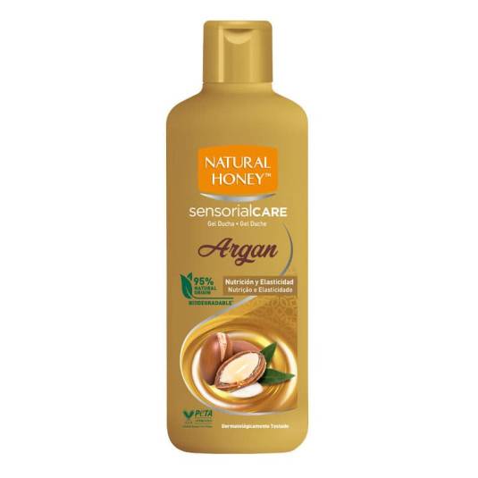 natural honey elixir de argan gel de baño 600ml