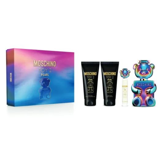 moschino toy 2 pearl 100ml cofre 4 piezas