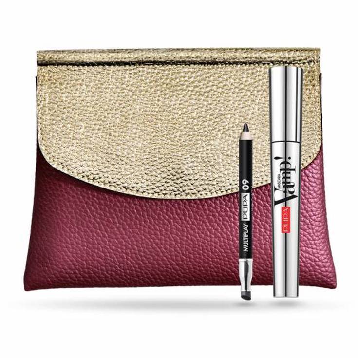 pupa kit vamp neceser! máscara de pestañas & multiplay+ mini lápiz pupa kit vamp neceser! máscara de pestañas & multiplay+ mini lápiz