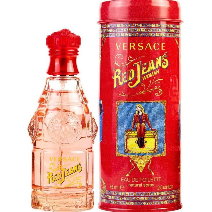 versace red jeans eau de toilette pour femme 75ml