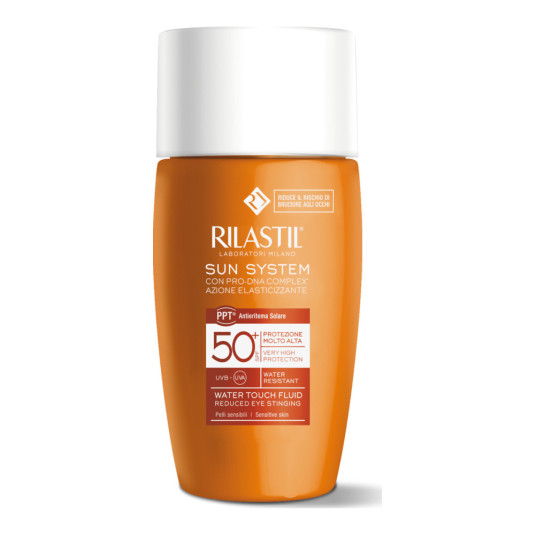 rilastil sun system 50+ water touch fotoprotector facial 50ml rilastil sun system 50+ water touch fotoprotector facial 50ml