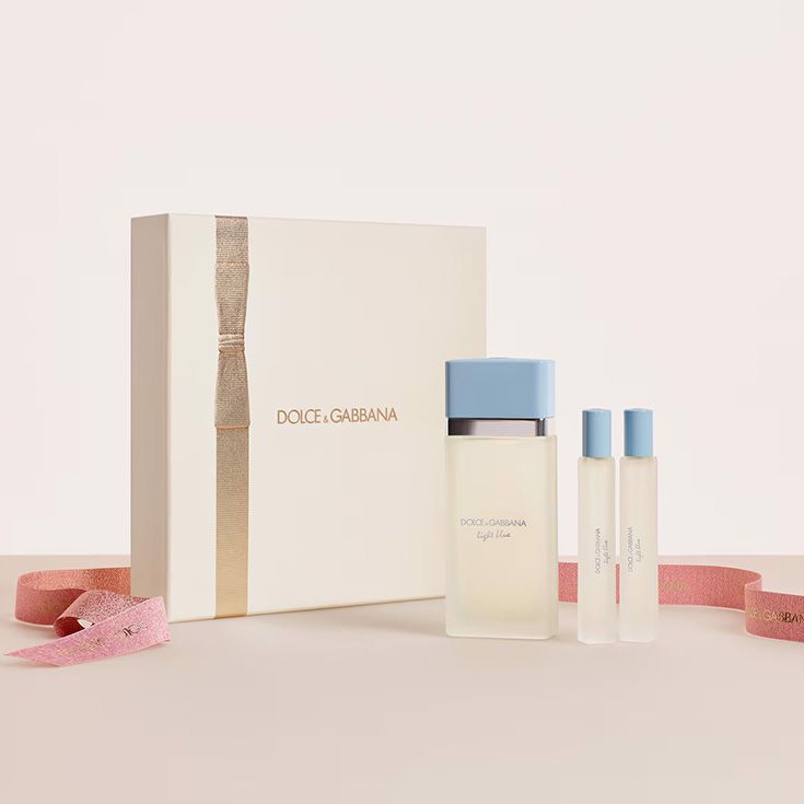 dolce&gabbana light blue eau de toilette 100ml cofre 3 piezas
