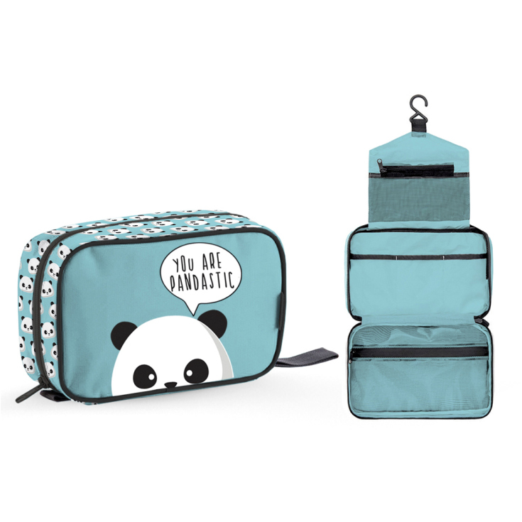 i-total neceser de viaje organizador panda 23x14x7cm i-total neceser de viaje organizador panda 23x14x7cm