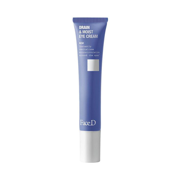 face d crema hidratante y drenante para el contorno de ojos