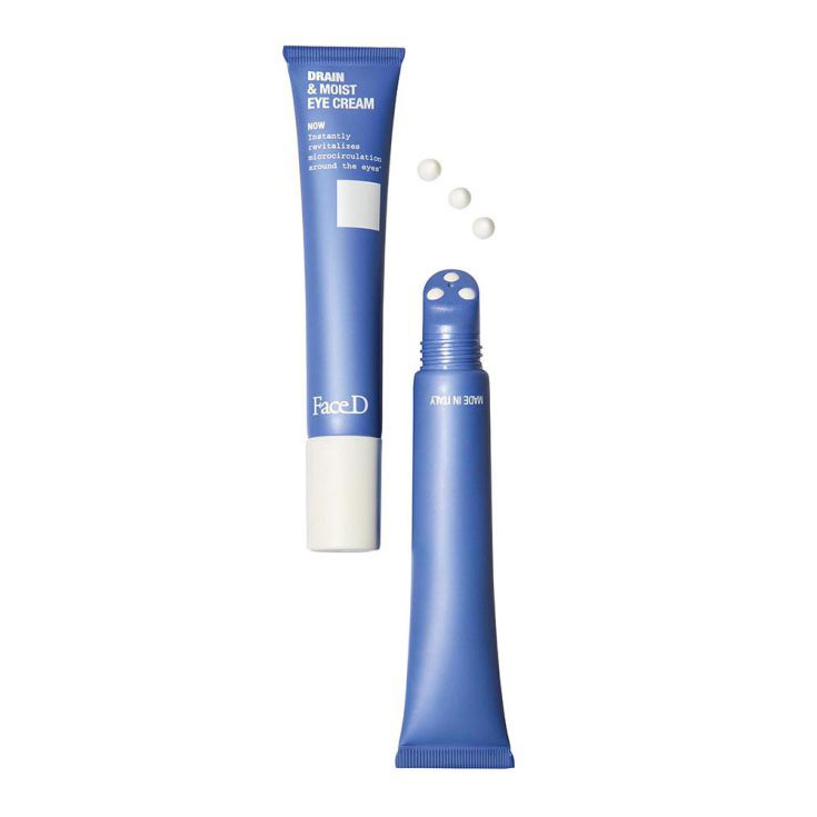face d crema hidratante y drenante para el contorno de ojos