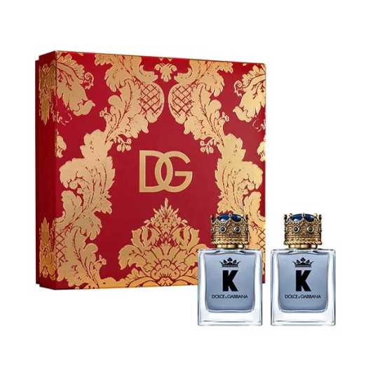 k by dolce&gabbana eau de toilette cofre 2 piezas