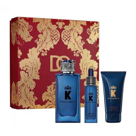 k by dolce&gabbana eau de parfum 100ml cofre 3 piezas