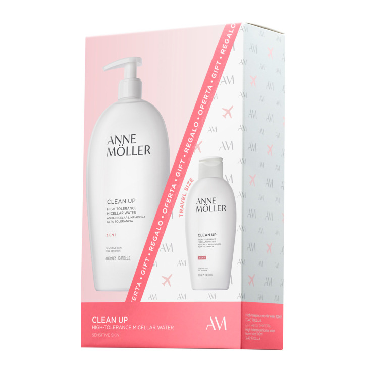 anne möller clean up agua mocelar set regalo anne möller clean up agua mocelar set regalo