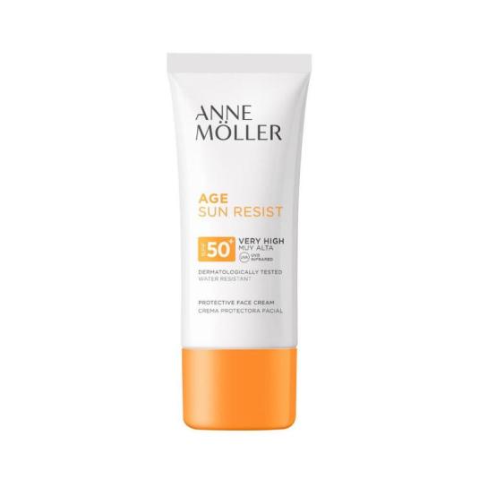 anne moller age sun resist crema protectora facial spf50+ 50ml