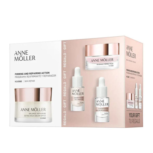 a. möller rosâge extra rich day cream 50 set 4 piezas