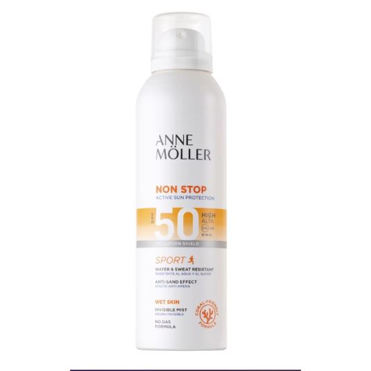 a. moller non stop bruma corporal invisible spf50 150ml