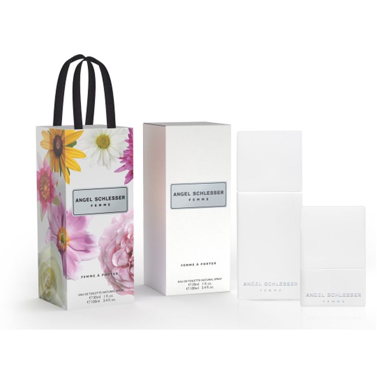 angel schlesser femme eau de toilette 100ml + 30ml angel schlesser femme eau de toilette 100ml + 30ml