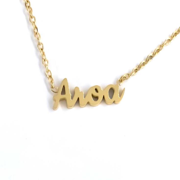collar aroa dorado
