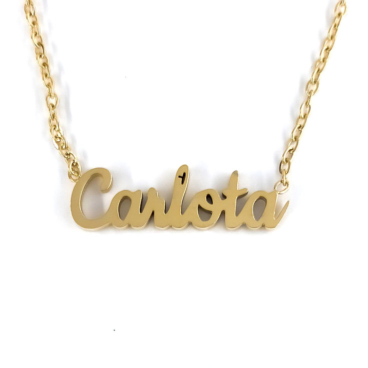 collar carlota dorado