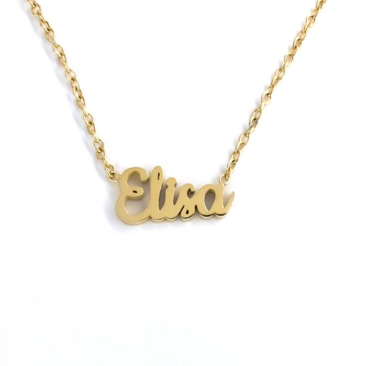 collar elisa dorado