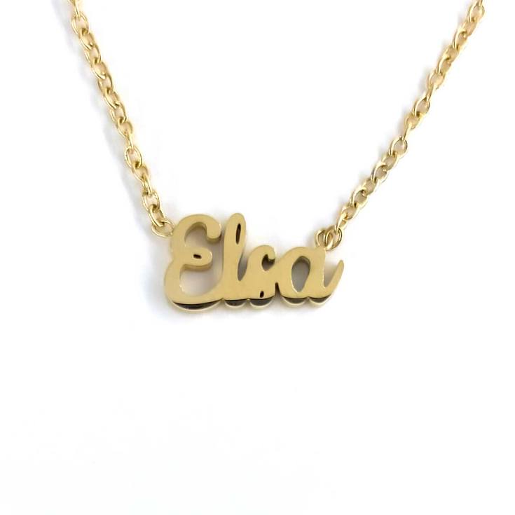 collar elsa dorado