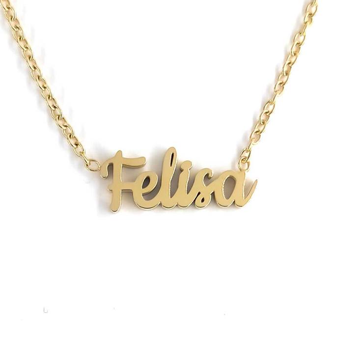 collar felisa dorado