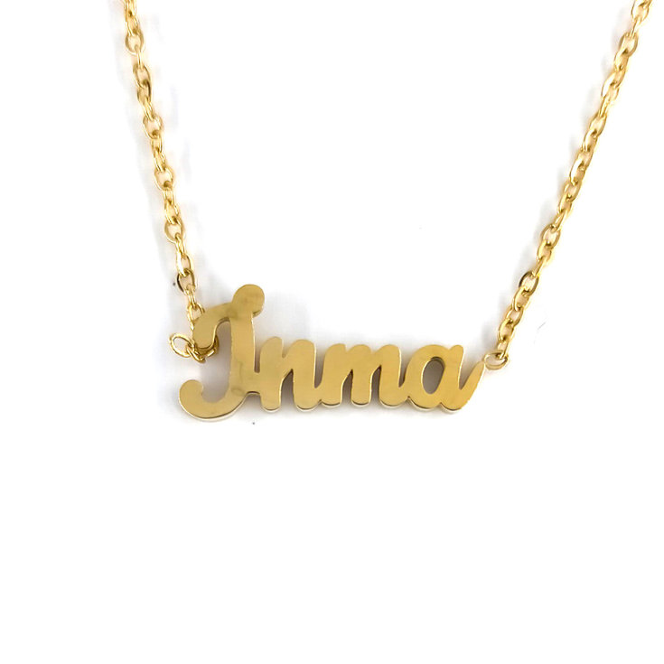 collar inma dorado