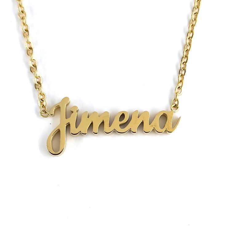 collar jimena dorado