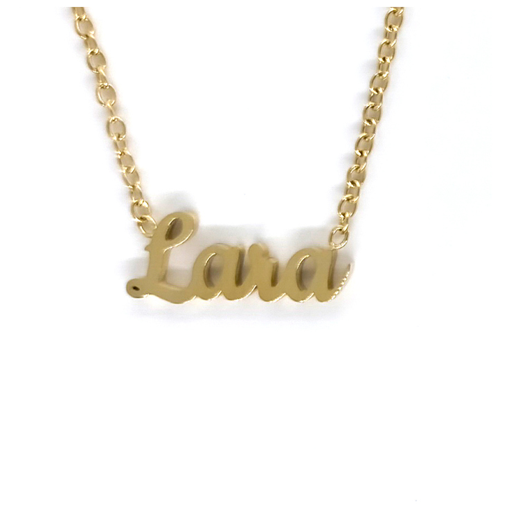 collar lara dorado