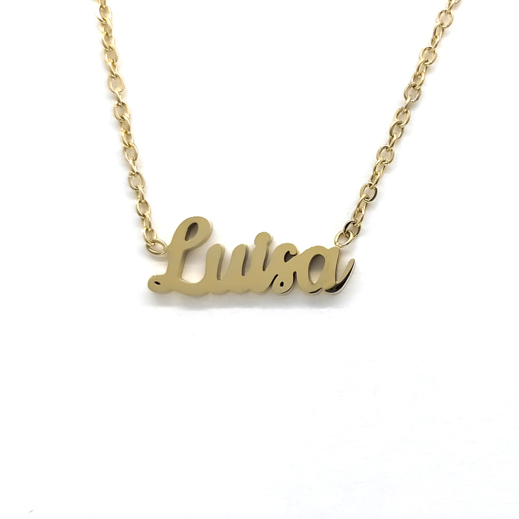 collar luisa dorado