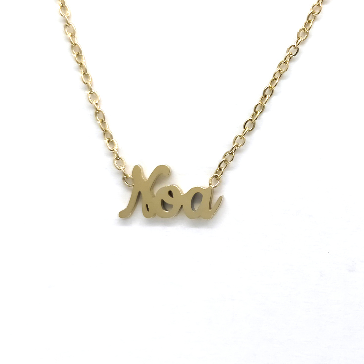 collar noa dorado