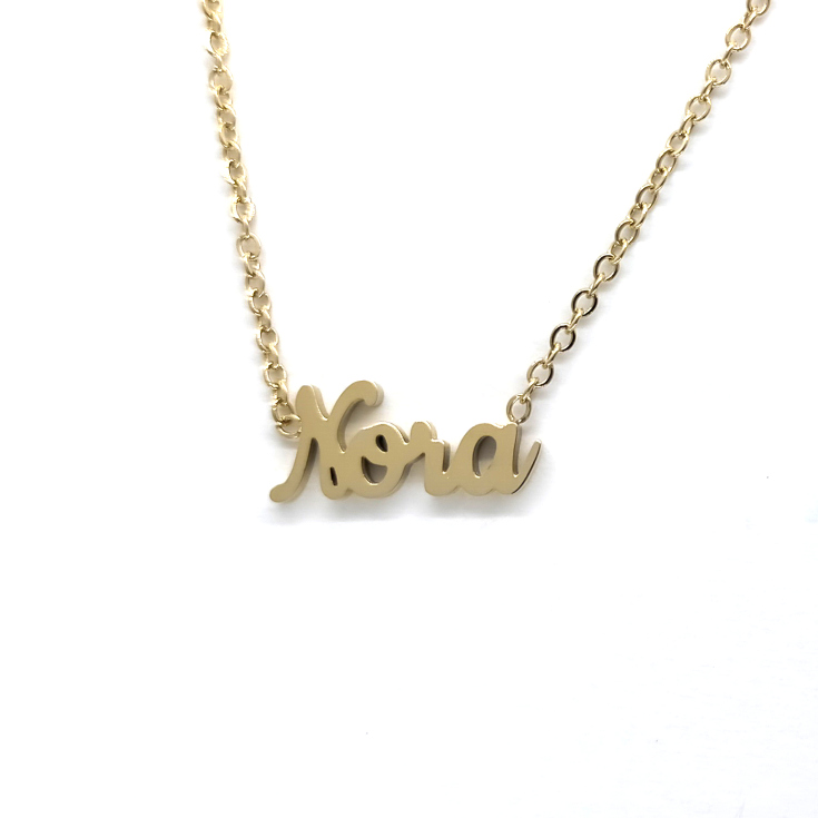 collar nora dorado