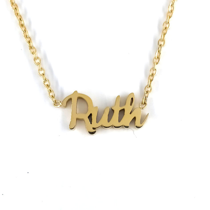 collar ruth dorado