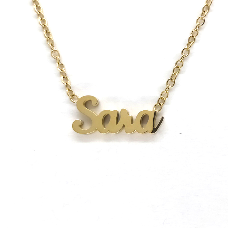 collar sara dorado