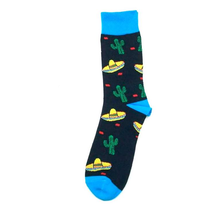 happy feet calcetin negro sombrero mejicano happy feet calcetin negro sombrero mejicano