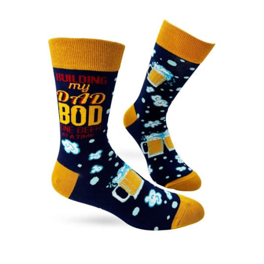 happy feet calcetines building one beer at a time