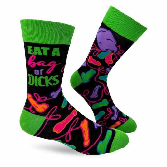 happy feet calcetines negros frase 