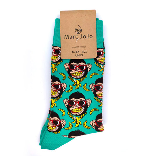 happy feet calcetines donkeys banana