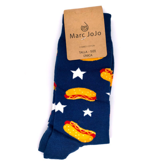 happy feet calcetines hot dog
