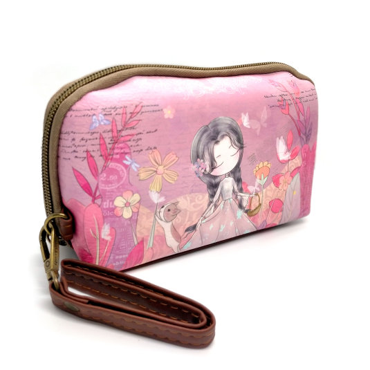 sweet & candy girl in a flowery field bombonera cartera 17x11x5cm sweet & candy girl in a flowery field bombonera cartera 17x11x5cm