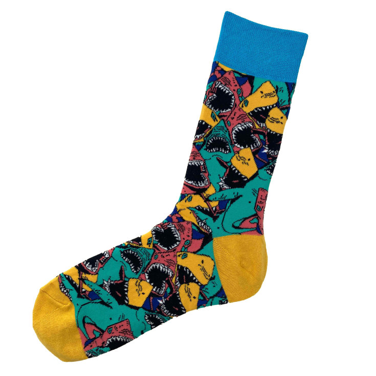 happy feet calcetines tiburones colores happy feet calcetines tiburones colores
