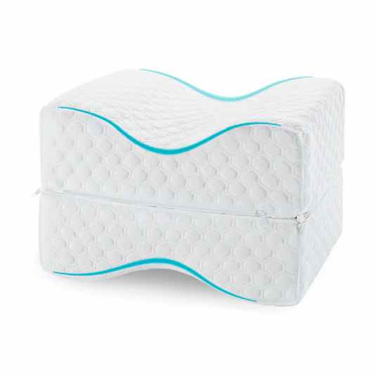 almohada para piernas doble