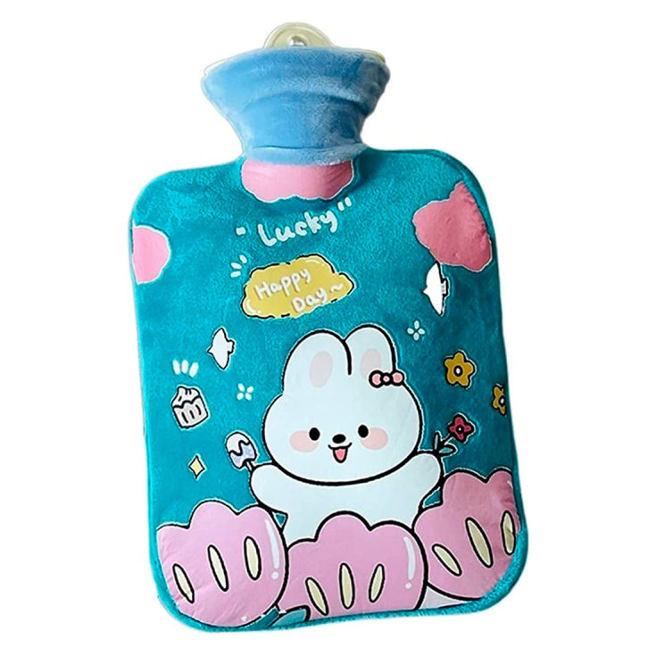 bolsa agua con funda mediana cute animals surtidos