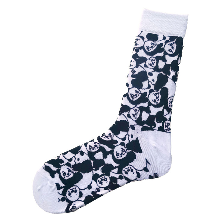 happy feet calcetines blancos ositos panda