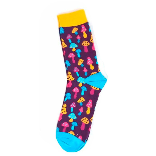 marc jojo calcetin azul estampado setas
