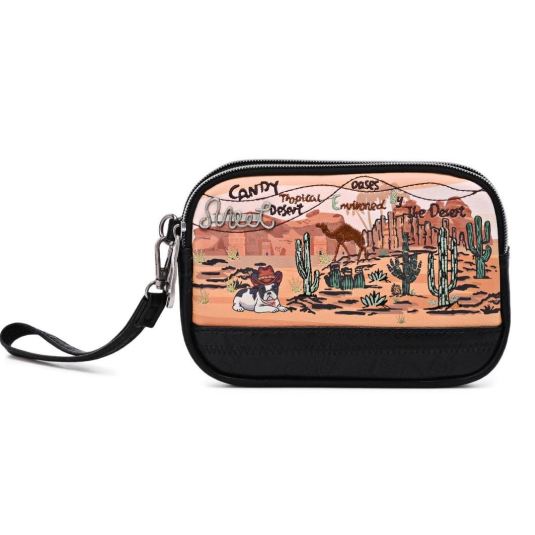 keep nature wild monedero grande sweet candy negro