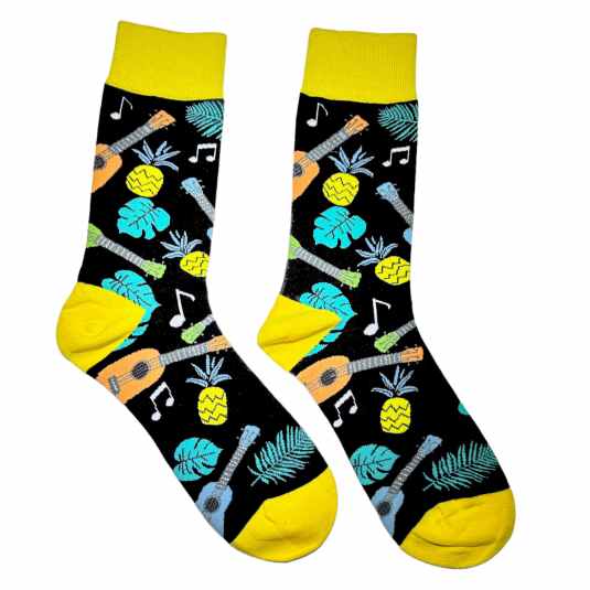 happy feet calcetines estilo hawaiano