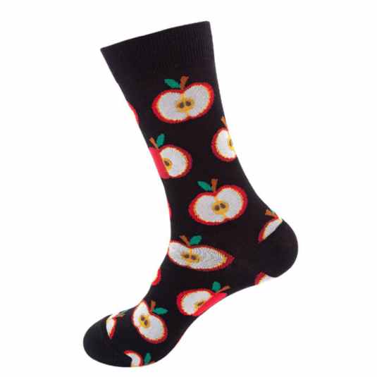 happy feet calcetines estampados manzanas