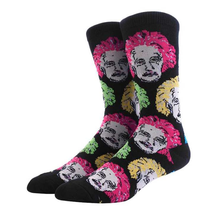 happy feet calcetines einstein colores