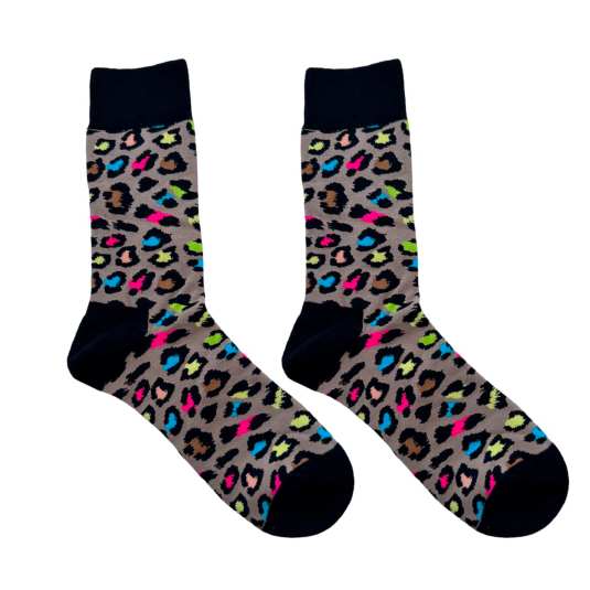 happy feet calcetines divertidos animal print